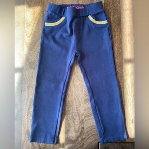 EGG navy blue leggings